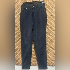 Urban Outfitters BDG Black Corduroy High Rise Mom Jeans/Pants,Straight Leg,26